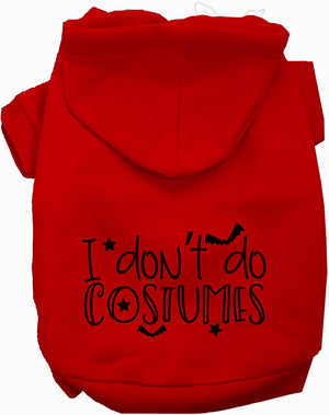 I Don't Do Costumes Halloween Pet Hoodie — view 11