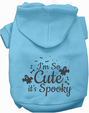 So Cute, It's Spooky Halloween Pet Hoodie — view 3