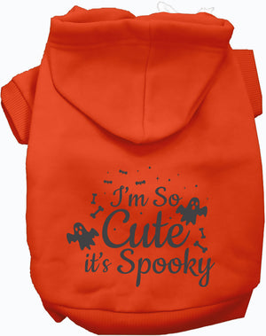 So Cute, It's Spooky Halloween Pet Hoodie — view 1