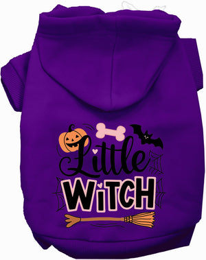 Little Witch Halloween Pet Hoodie — view 10
