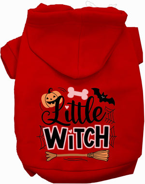 Little Witch Halloween Pet Hoodie — view 11