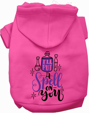Put a Spell on You Halloween Pet Hoodie — view 6