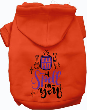 Put a Spell on You Halloween Pet Hoodie — view 3