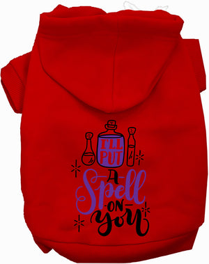 Put a Spell on You Halloween Pet Hoodie — view 8