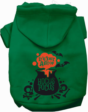 Just a Bunch of Hocus Pocus Halloween Pet Hoodie — view 6