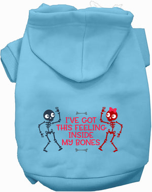 Inside My Bones Halloween Pet Hoodie — view 4