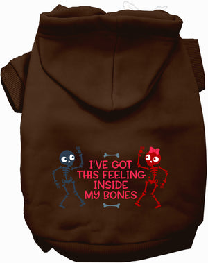 Inside My Bones Halloween Pet Hoodie — view 5