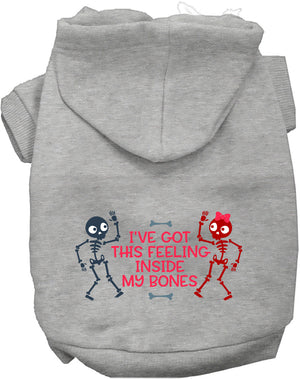 Inside My Bones Halloween Pet Hoodie — view 7