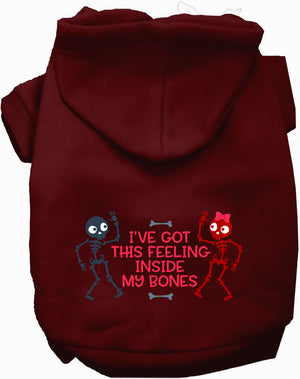 Inside My Bones Halloween Pet Hoodie — view 9