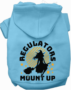 Regulators Mount Up Halloween Pet Hoodie — view 4
