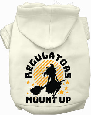 Regulators Mount Up Halloween Pet Hoodie — view 3