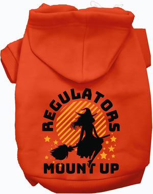 Regulators Mount Up Halloween Pet Hoodie — view 1