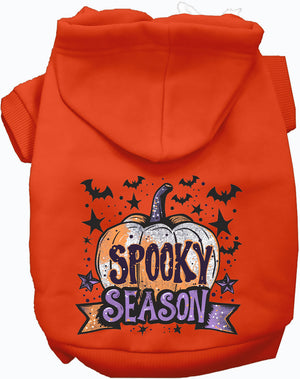 Batty Spooky Season Halloween Pet Hoodie — view 4