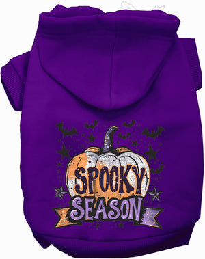 Batty Spooky Season Halloween Pet Hoodie — view 1