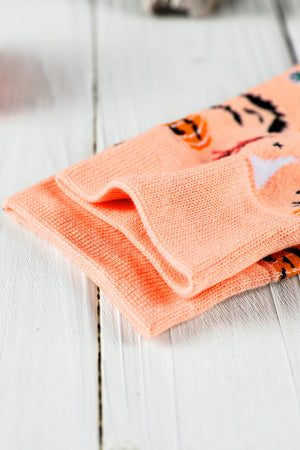 Delicacy Spooky Season Halloween Element Print Socks — view 4