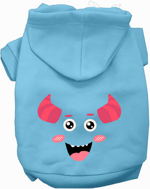 Mischiefmauve Monster Halloween Costume Pet Hoodie — view 3