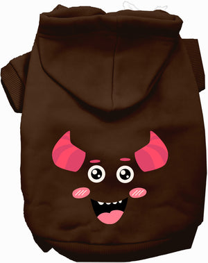 Mischiefmauve Monster Halloween Costume Pet Hoodie — view 1