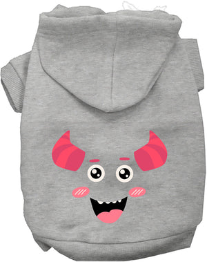 Mischiefmauve Monster Halloween Costume Pet Hoodie — view 6
