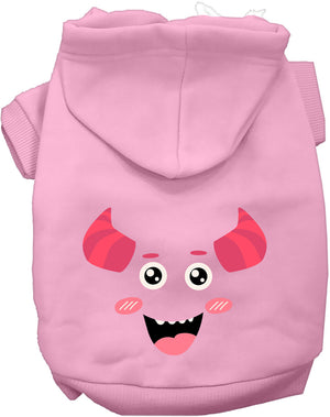 Mischiefmauve Monster Halloween Costume Pet Hoodie — view 7