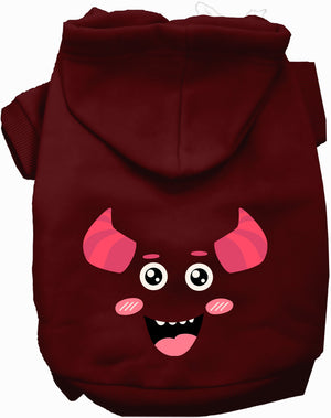 Mischiefmauve Monster Halloween Costume Pet Hoodie — view 8