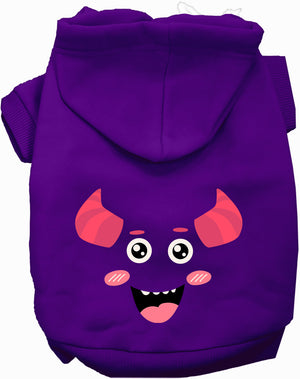 Mischiefmauve Monster Halloween Costume Pet Hoodie — view 10