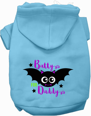 Batty for Daddy Halloween Pet Hoodie — view 1