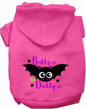 Batty for Daddy Halloween Pet Hoodie — view 4