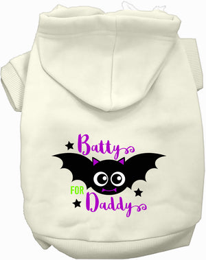 Batty for Daddy Halloween Pet Hoodie — view 5