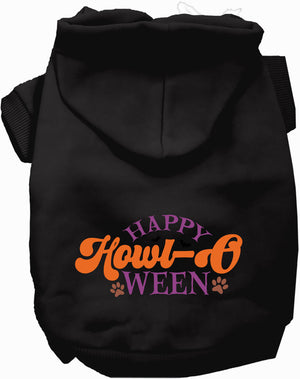 Happy Howl-Oween Halloween Pet Hoodie — view 2