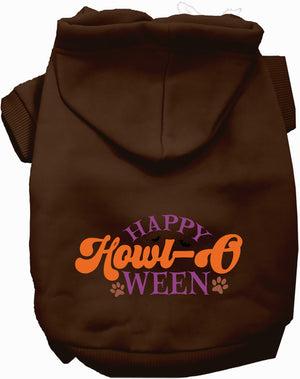 Happy Howl-Oween Halloween Pet Hoodie — view 1