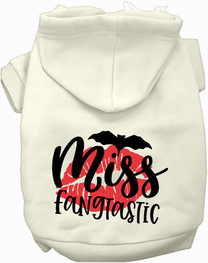 Miss Fangtastic Halloween Pet Hoodie — view 1
