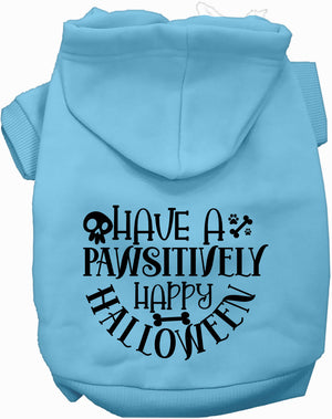 Pawsitively Happy Halloween Pet Hoodie — view 3