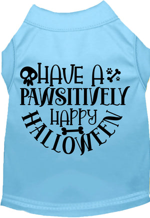 Pawsitively Happy Halloween Pet Shirt — view 3