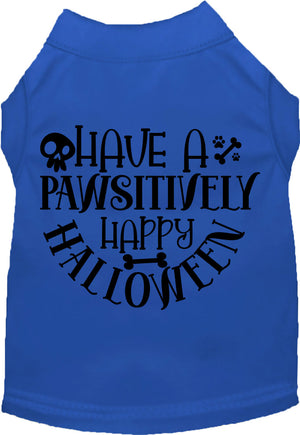 Pawsitively Happy Halloween Pet Shirt — view 4