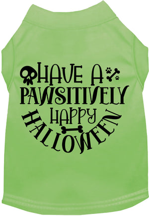 Pawsitively Happy Halloween Pet Shirt — view 6