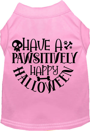 Pawsitively Happy Halloween Pet Shirt — view 2