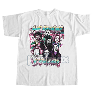 Halloween Horror Anime T-Shirt - Spooky Japanese Graphic Tee, Edgy Fall Wear — view 11