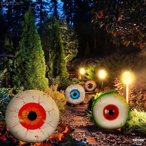 12-Pack: 22 Inch Halloween Eyeball Balloons — view 6