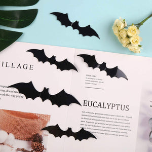 120-Piece: 3D Bat Halloween Decoration Stickers — view 5