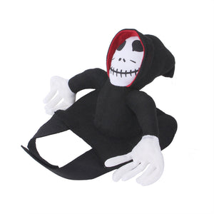 Funny Pet Decoration Dress Up Pet Cosplay Clothes Spider Pumpkin Vest — view 9
