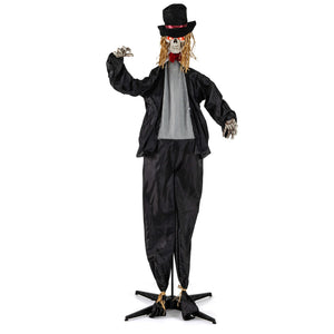 Halloween Animatronic Standing Groom 7.2 FT Haunted House Decoration — view 4