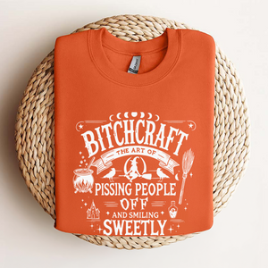 Bitchcraft Adult Humor Halloween Shirt – Casual Softstyle Unisex T-Shirt — view 1