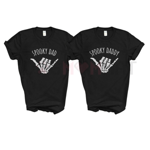 Spooky Halloween Matching Family Shirts – Coordinated Holiday Tees for Mom, Dad Fun Family Gift — view 1