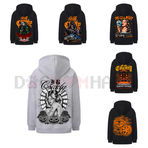FB County Heavyweight Oversized Halloween Graphic Hoodie — view 1
