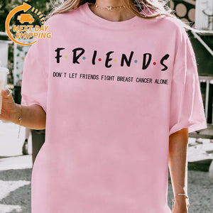 "In October We Wear Pink" Horror Halloween Breast Cancer Shirt – Support Squad Tee, Cancer Survivor Apparel — view 10