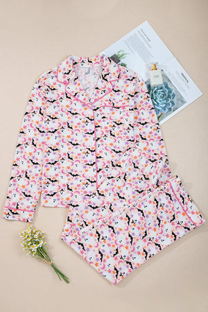 Halloween Ghosts & Bats Pajama Set — view 2