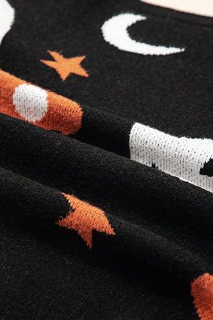 Halloween Mythical Night Drop Shoulder Sweater — view 5