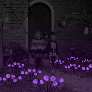 2-Pieces: Solar Scary Eyeball Lights Halloween Decoration Swaying Light — view 14