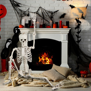 5.4 FT Halloween Skeleton Decoration Life Size Large Skeleton — view 2