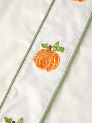 Thanksgiving & Halloween Pumpkin Applique Boy's Set — view 9
